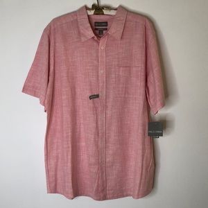 Falls Creek modern fit short sleeve dress shirt XL